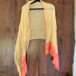 Eileen Fisher Two-Tone Scarf